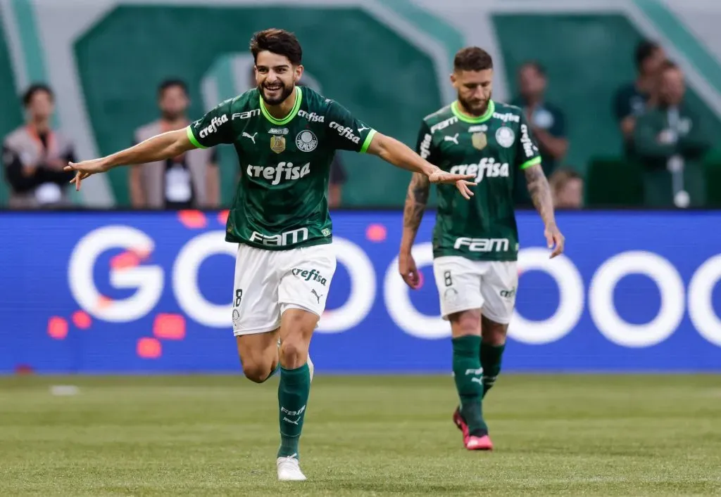 Lopez lleva 10 goles con la camiseta de Palmeiras. (Foto: Getty Images)