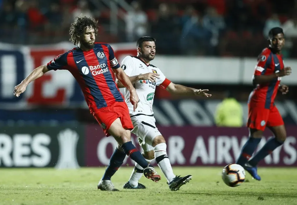 Fabricio Coloccini en su segunda etapa en San Lorenzo. (Foto: IMAGO).