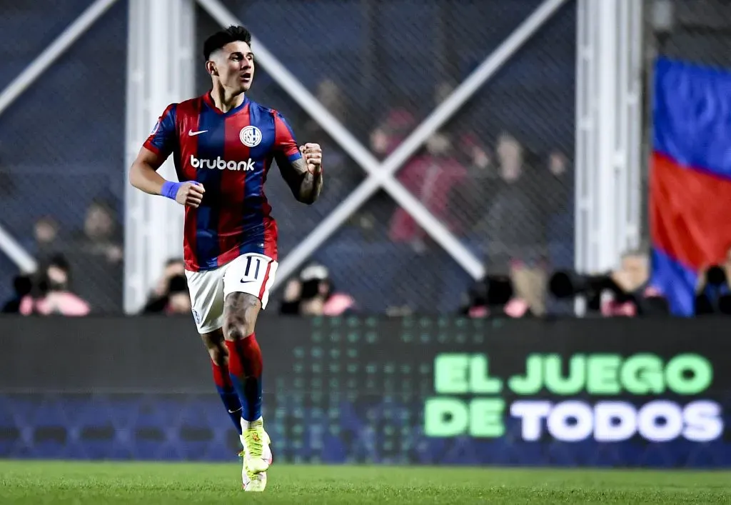 Bareiro em campo pelo San Lorenzo (Photo by Marcelo Endelli/Getty Images)