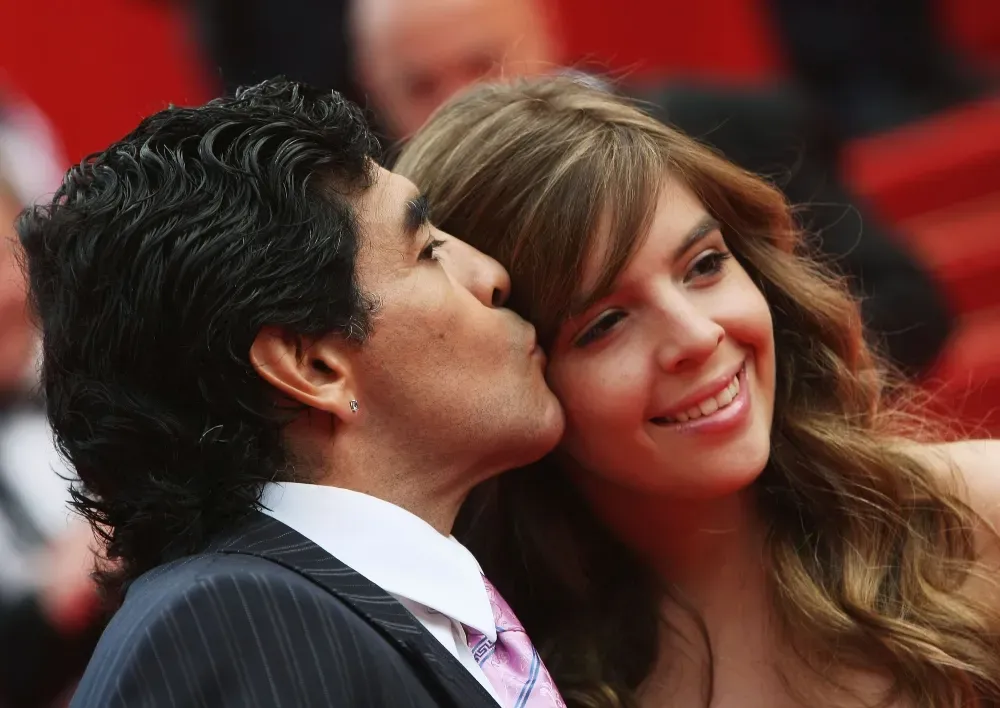 Dalma y Diego (Getty)