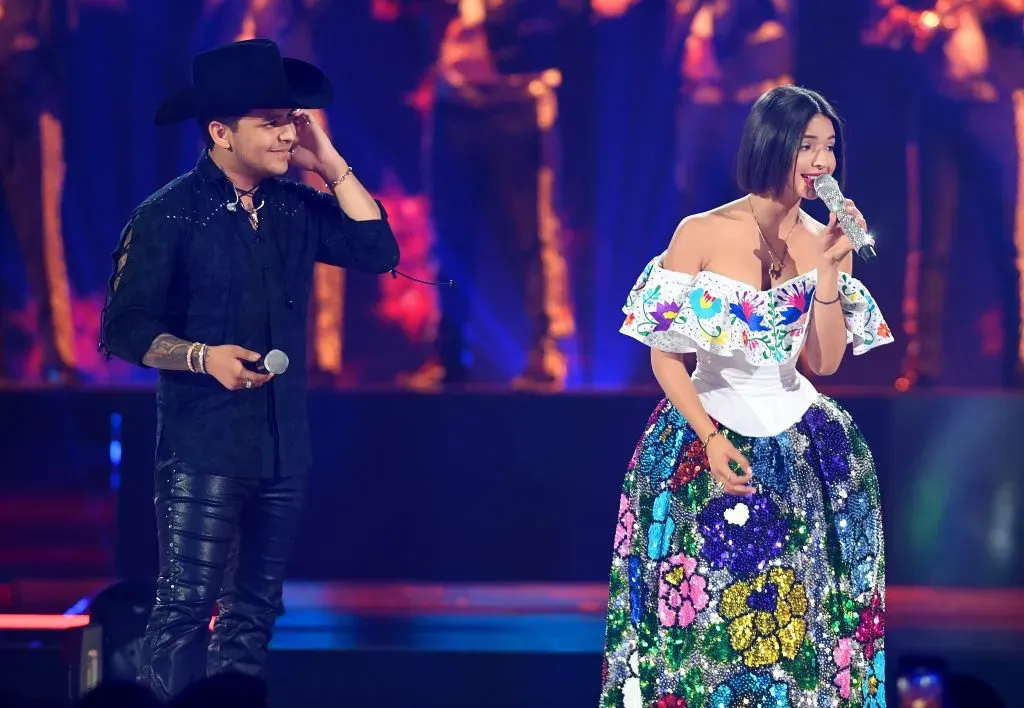 La reciente boda de Christian Nodal y Ángela Aguilar ha generado todo tipo de rumores sobre la pareja. Imagen: Getty Images.