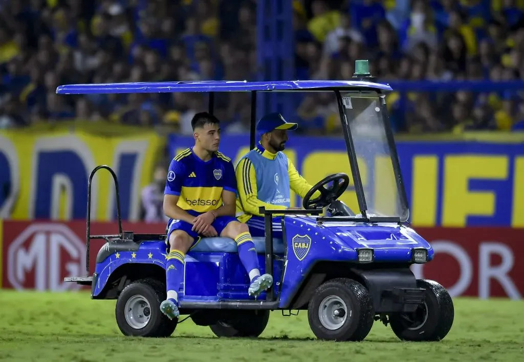 Anselmino, en Boca. (Getty)