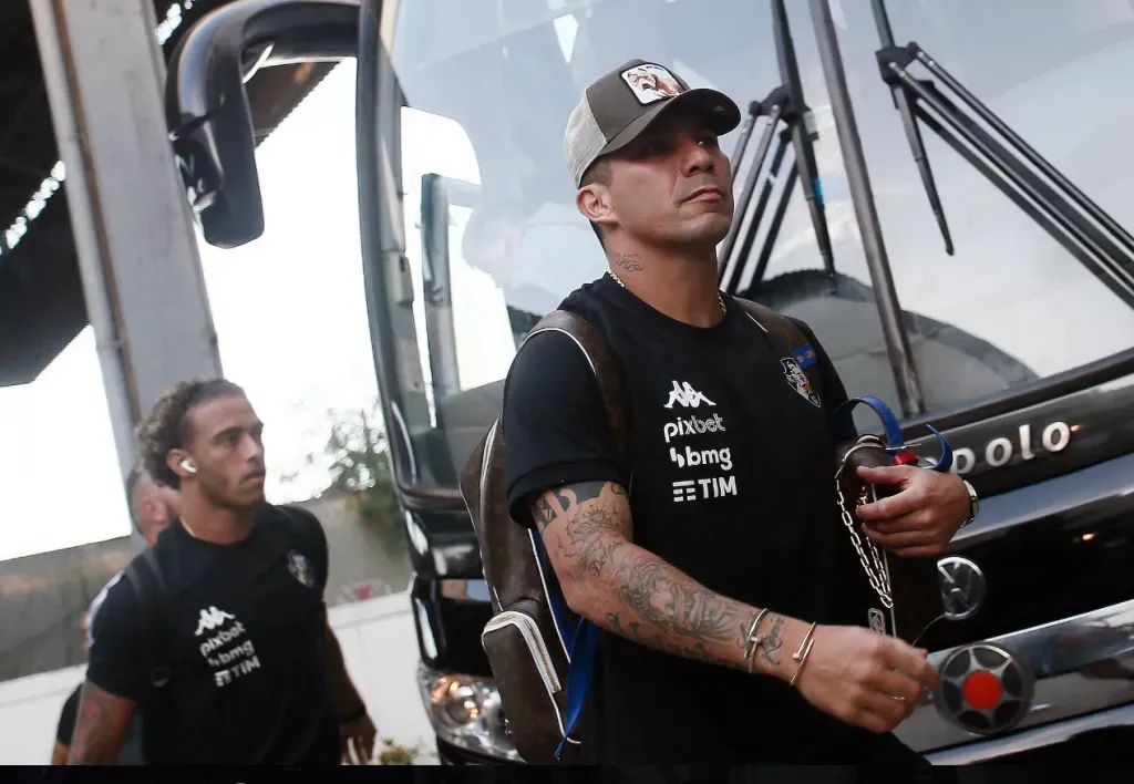 Gary Medel a poco de su debut en Brasil. (Foto: Vasco da Gama).