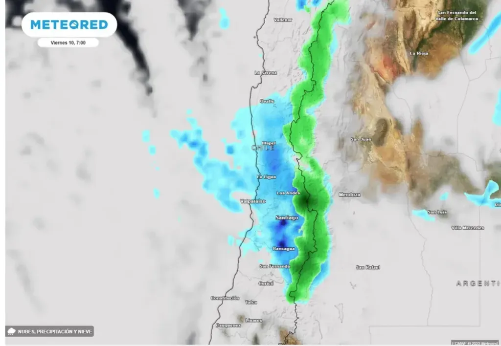 Se acercan las precipitaciones a la capital – MeteoRed