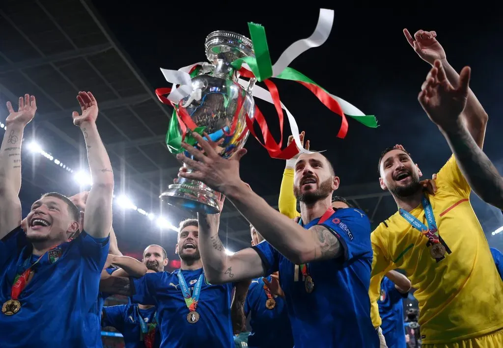 Italia, el último campeón de la Eurocopa en 2021. Foto: Getty Images