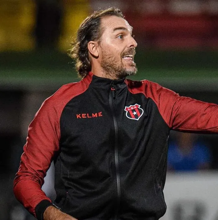 Andrés Carevic en su paso por Liga Deportiva Alajuelense.