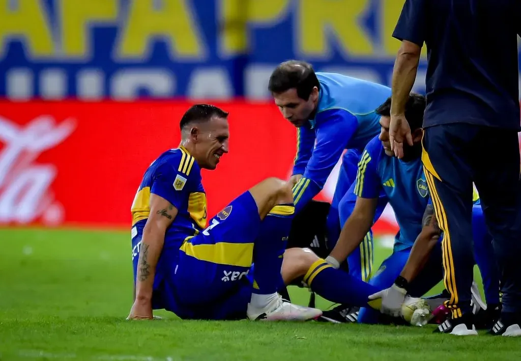 Lema se lesionó ante Riestra y desde entonces no pudo volver a jugar. (Getty Images)