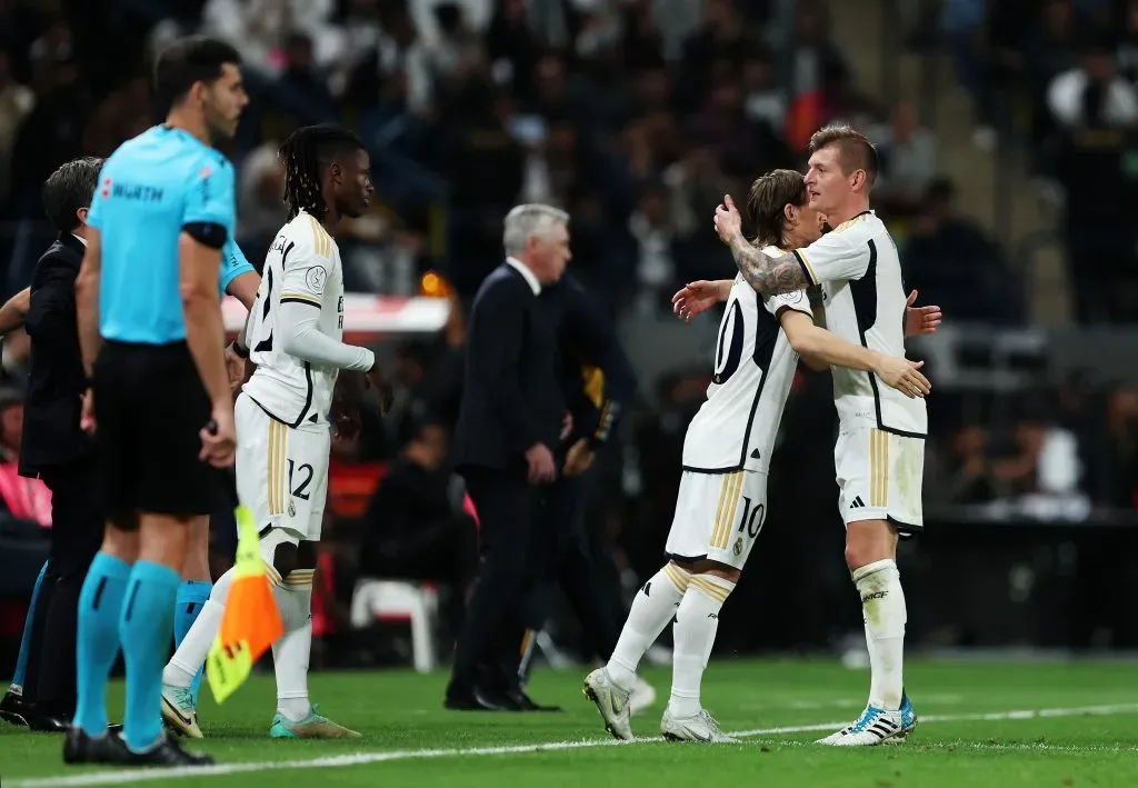 Kroos e Modric. (Photo by Yasser Bakhsh/Getty Images)