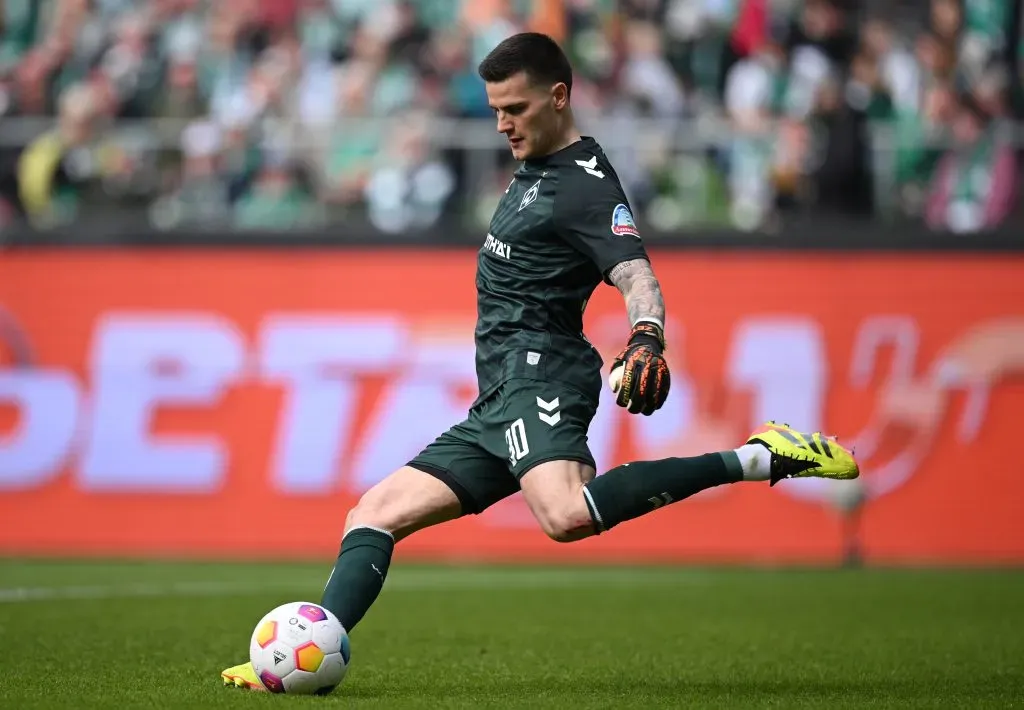 Michael Zetterer of Bremen (Photo by Stuart Franklin/Getty Images)