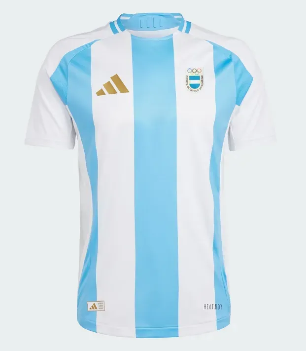 La camiseta que utilizará la Selección Argentina en París 2024.