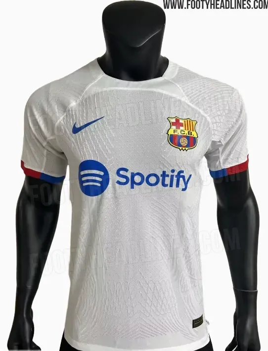 Barcelona presentó una llamativa camiseta suplente