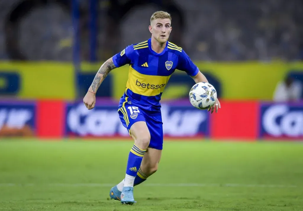 Valentini, en Boca. (Getty)