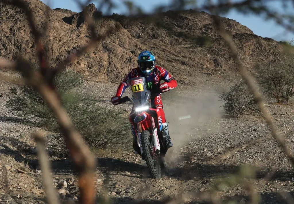 José Ignacio Cornejo, tercero en motos del Dakar 2024 (Honda Racing Corporation)