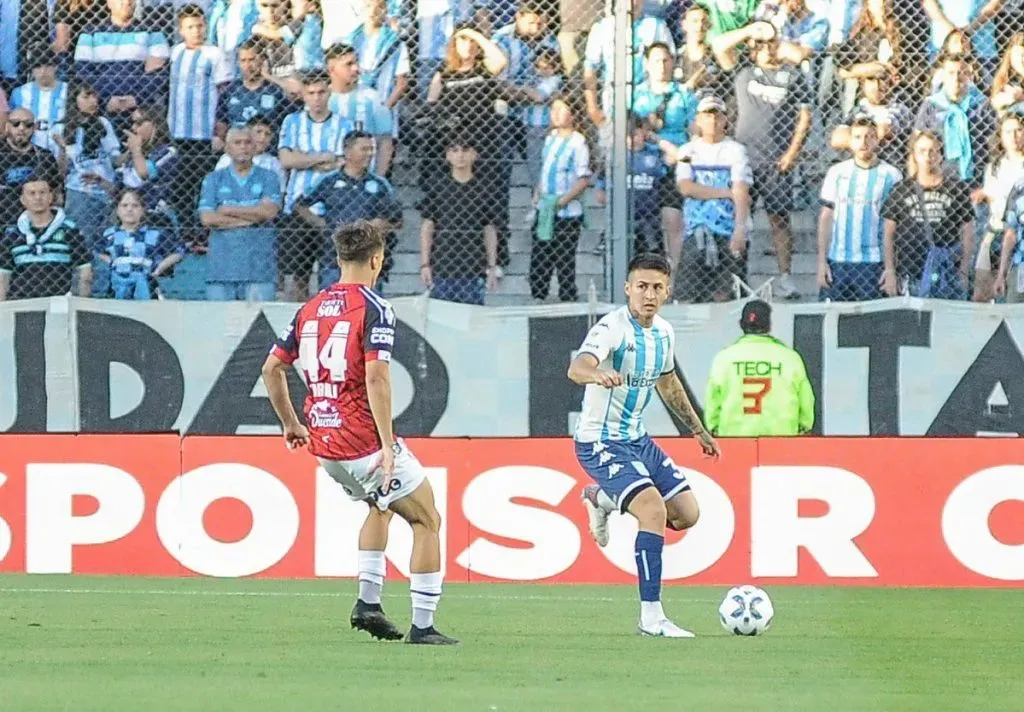 Una postal del primer tiempo en el Cilindro. (Foto: Racing Club)