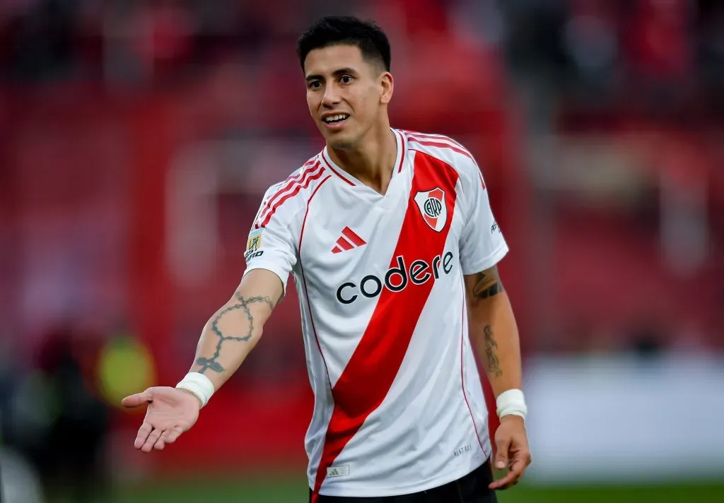 Maximiliano Meza, jugador de River (Getty Images)