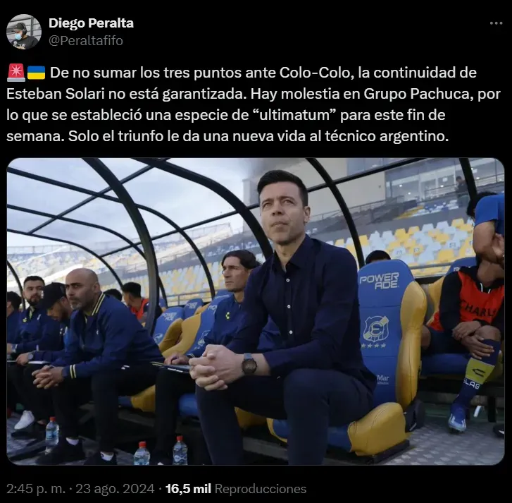 Captura Twitter.
