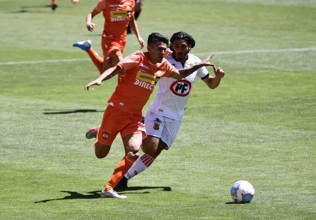 Christian Pavez también fue rival de Cobreloa: con Rangers de Talca. (Pedro Tapia/ Photosport).