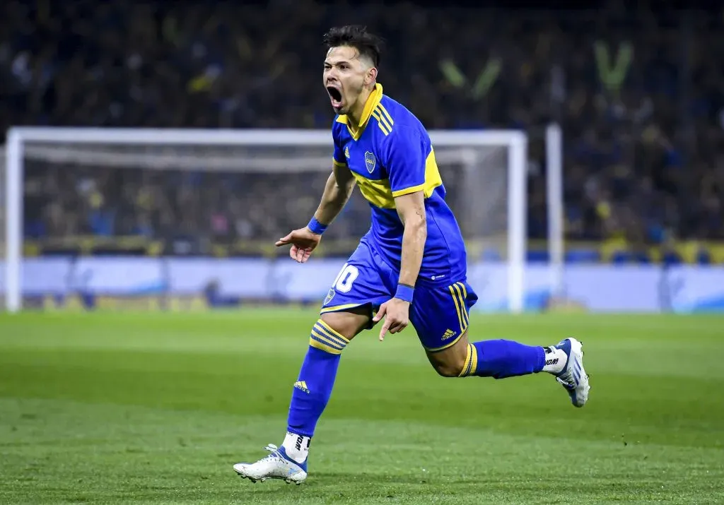 Óscar pelo Boca Jrs. (Photo by Marcelo Endelli/Getty Images)