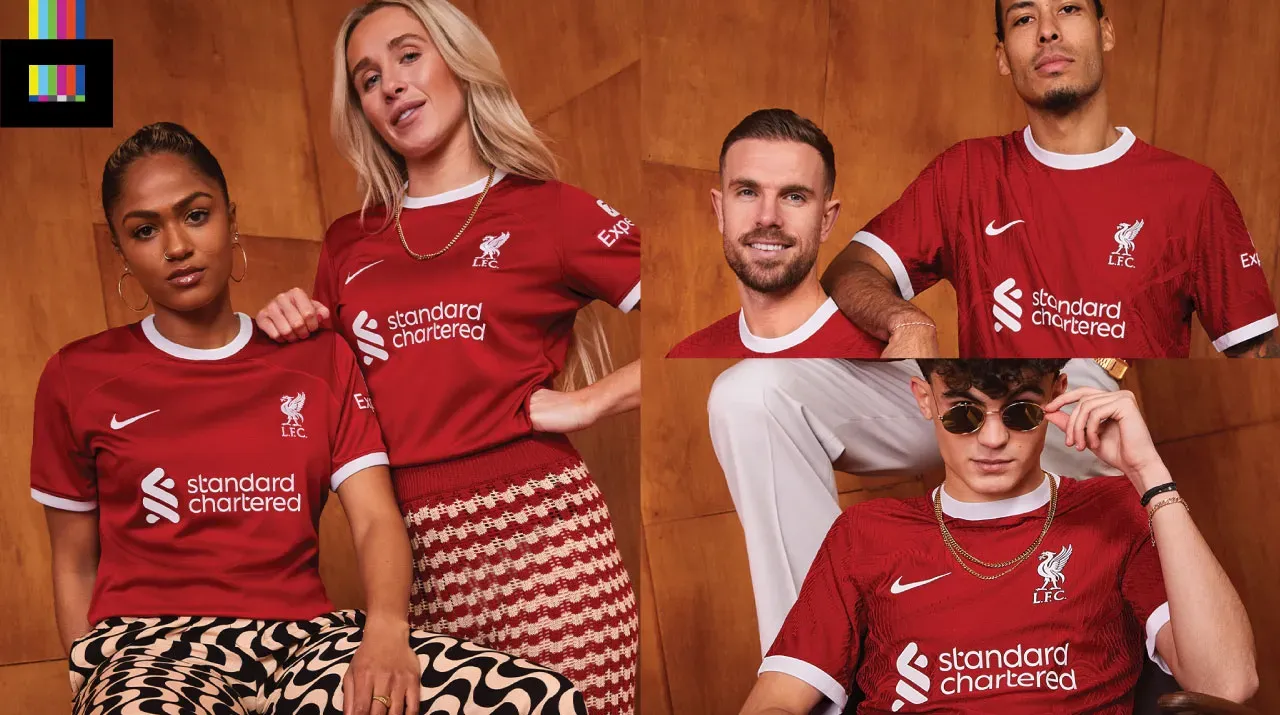 Liverpool Throws It Back to the '70s for 2023-24 Home Kit