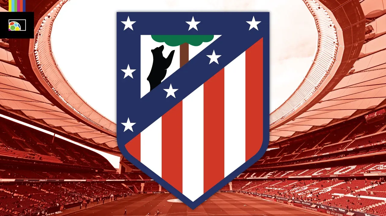 Altético Madrid badge concept