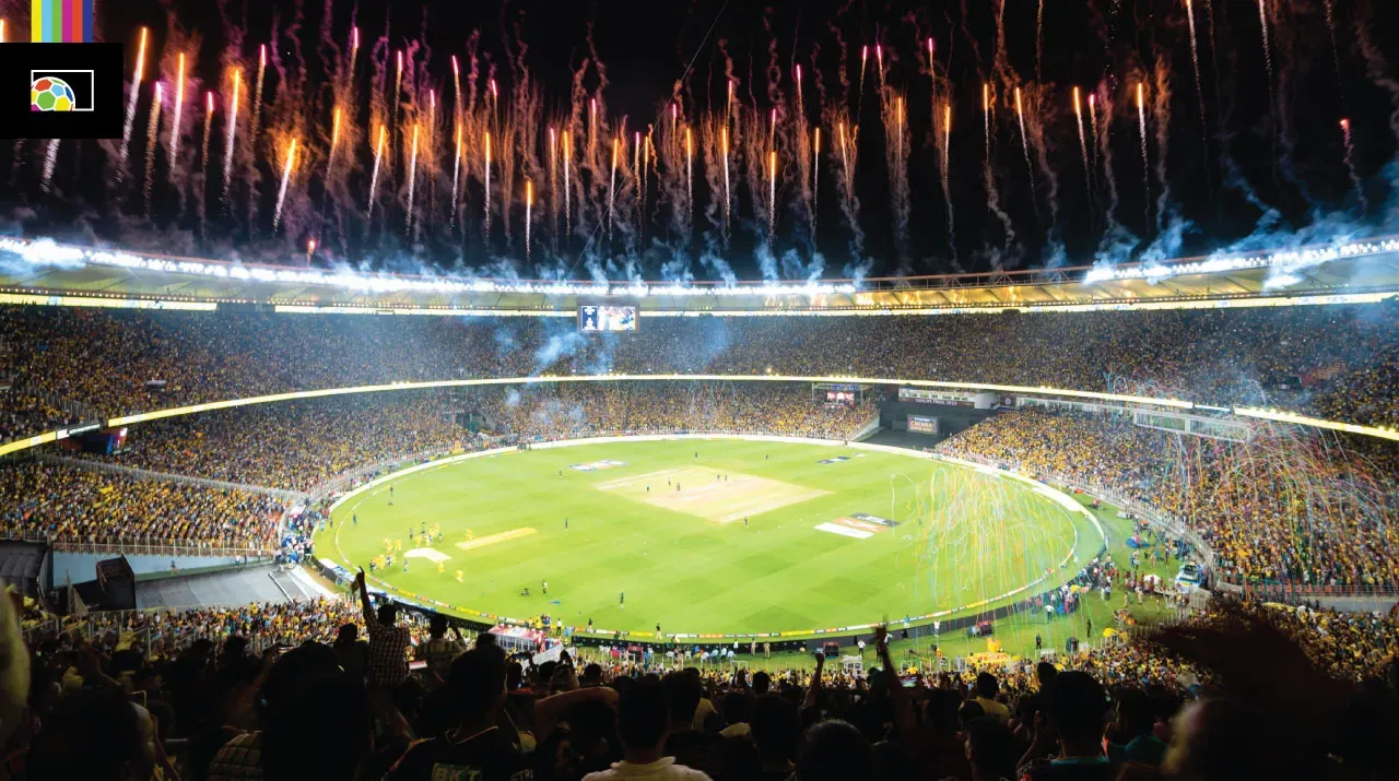 Cricket crowd