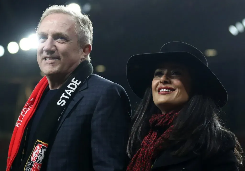 François-Henri Pinault y Salma Hayek. | Getty Images