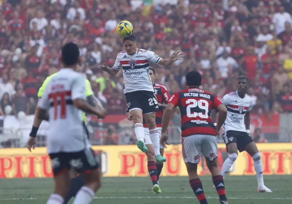 Pablo Maia é um dos 2 principais negociáveis. Foto: Flickr Oficial SPFC/Rubens Chiri