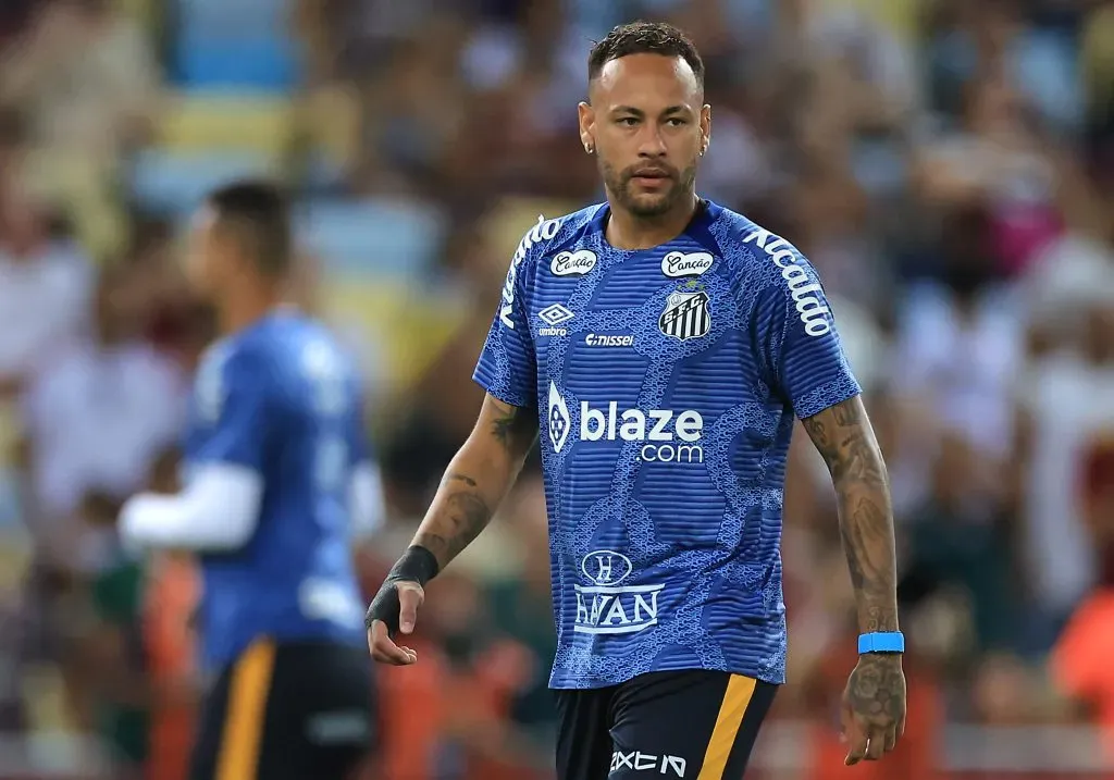 Neymar juega en Santos, pero su futuro es una incógnita. (Foto: Getty).