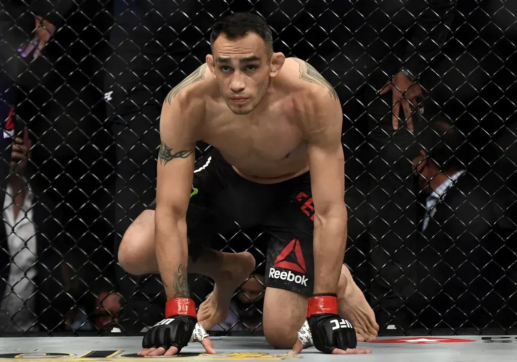 Tony Ferguson está cerca del retiro de la UFC después de años de momentos muy buenos y muy malos. (GETTY IMAGES)