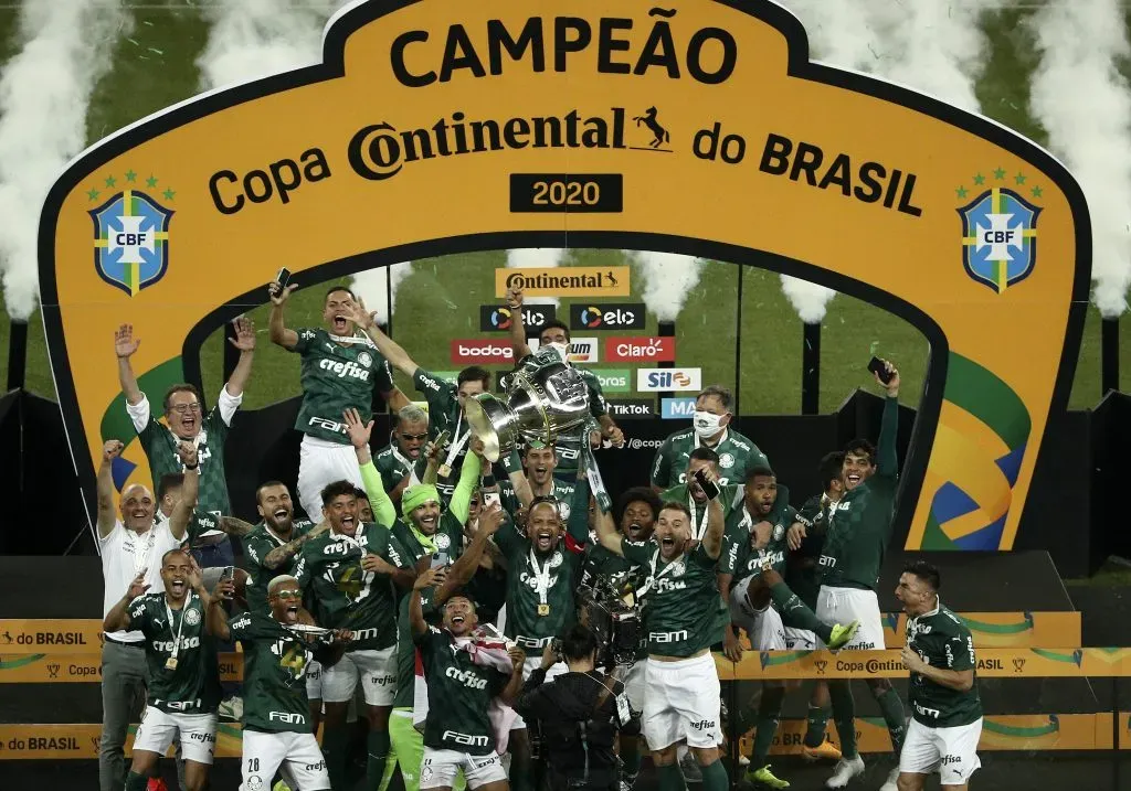 Palmeiras foi o quarto colocado. (Photo by Buda Mendes/Getty Images)