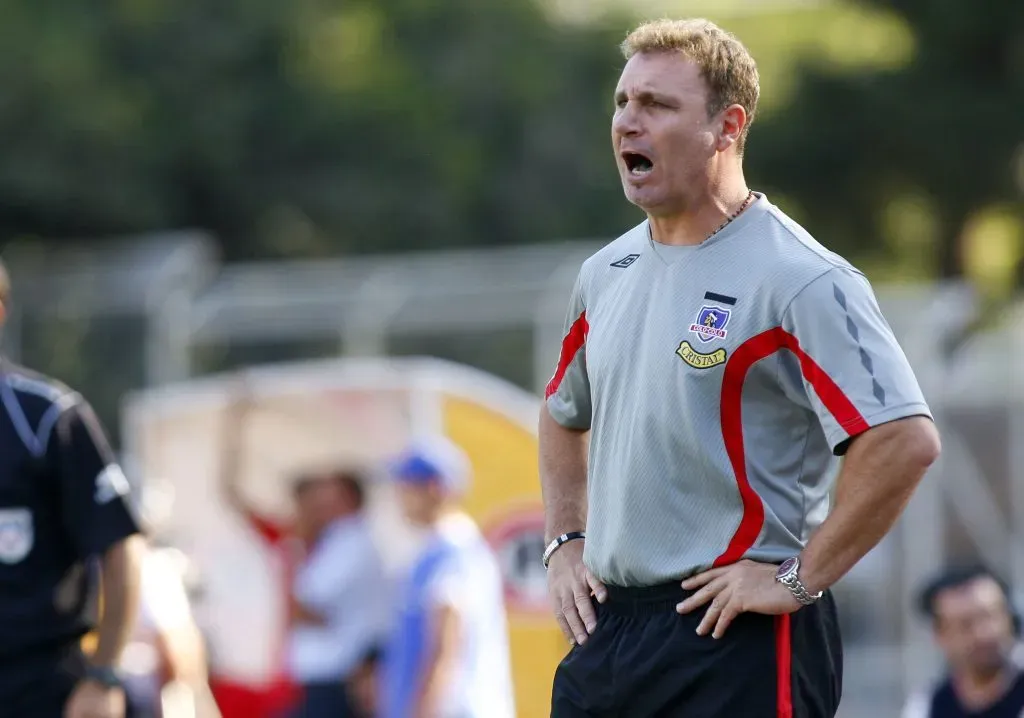 El ídolo albo Marcelo Pablo Barticciotto sí fue invitado a la Gira Centenario de Colo Colo | Foto: Photosport