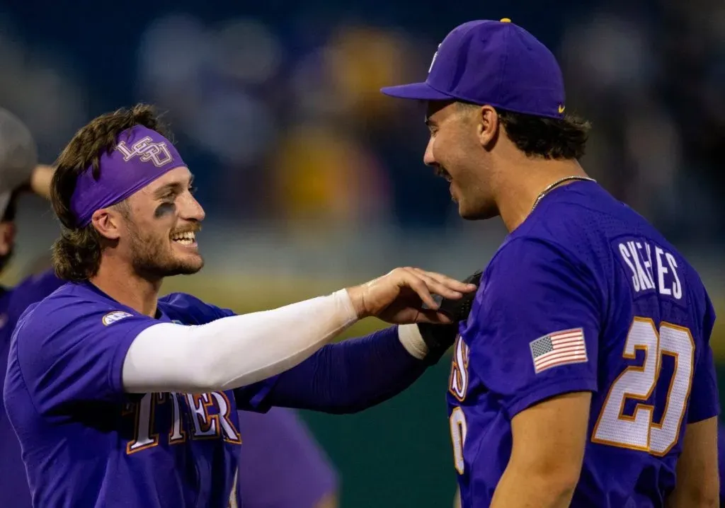 Dylan Crews y Paul Skenes con LSU (Vía: @MLB-X)