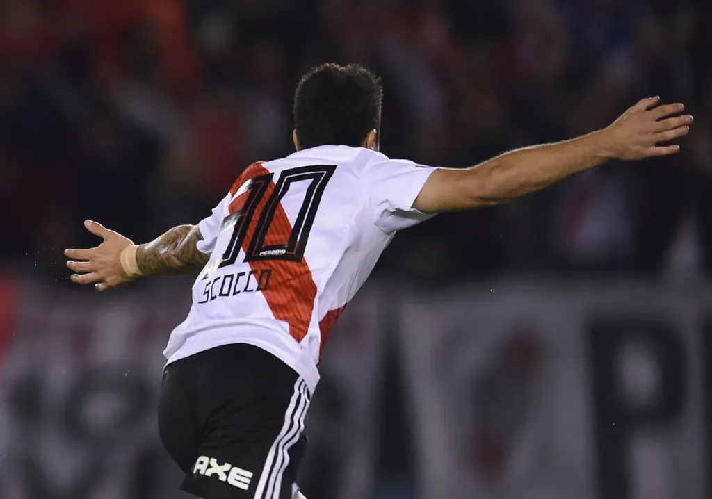 Scocco festejando uno de sus goles. (Foto: Getty)