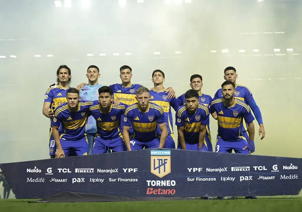 El equipo titular de Boca vs. Godoy Cruz. (Imago)