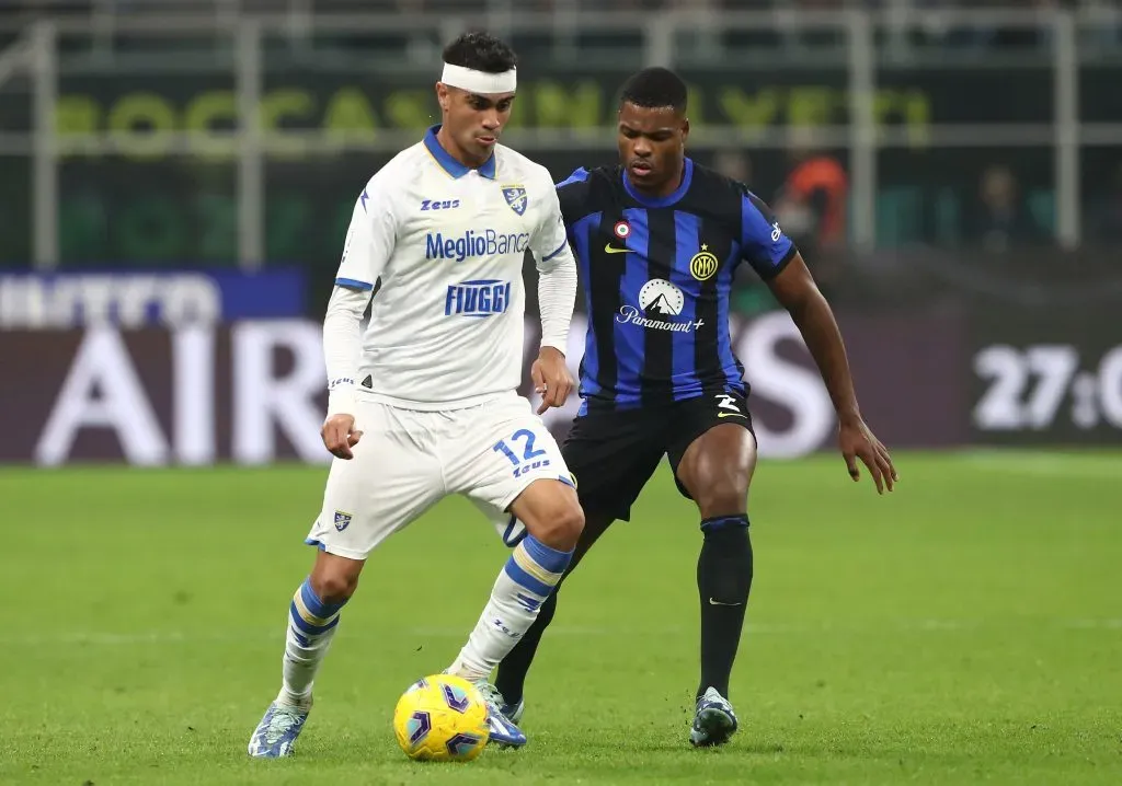 Reinier em ação pelo Frosinone. (Photo by Marco Luzzani/Getty Images)