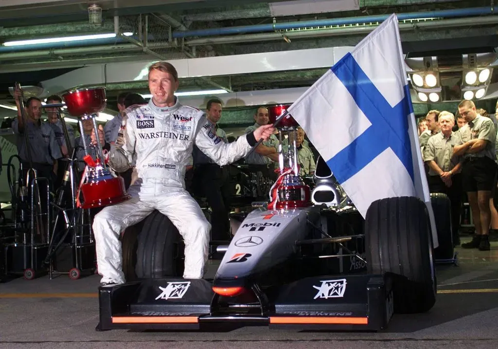 En 1998 y 1999, Häkkinen fue el mejor del mundo. IMAGO