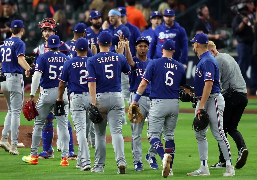 Rangers tomó se llevó el juego 1 de la ALCS 2023 (Foto: Getty Images)