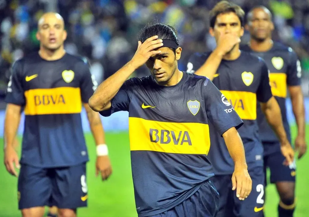 Walter Erviti en Boca (Imago)