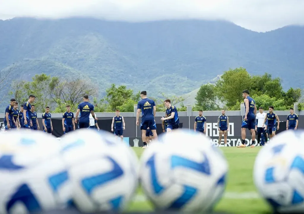 Boca entrena a un día de intentar conquistar la Séptima.