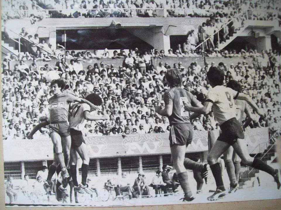 El recordado partido ante San Lorenzo en cancha de Atlanta.