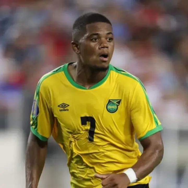 Leon Bailey, jugador de Jamaica.