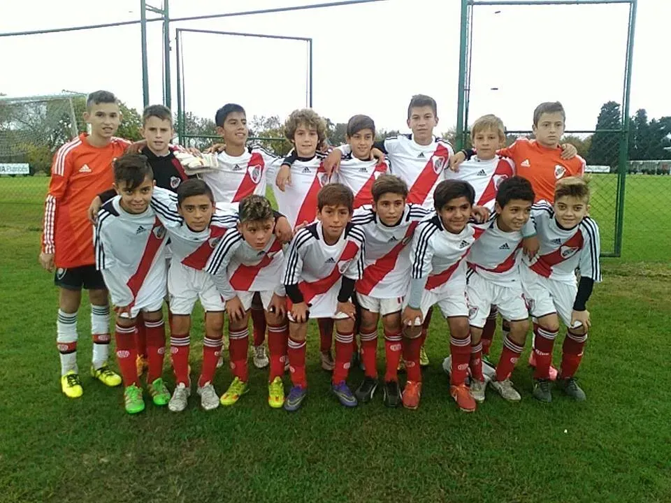 Los primeros años de Joaquín Flores en las infantiles de River.