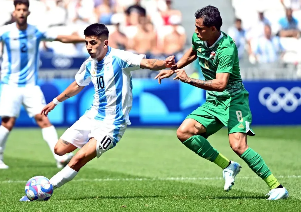 El triunfo argentino ante Irak le permite depender de sí mismo para entrar a cuartos.
