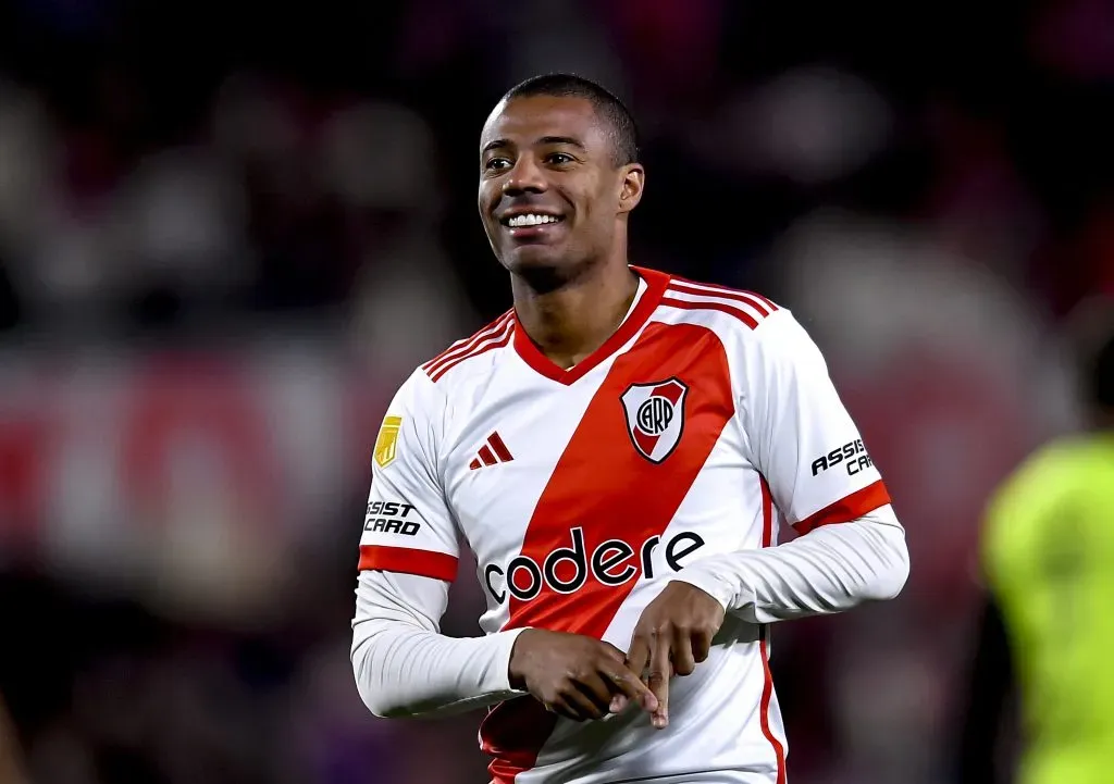 De La Cruz comemorando um gol (Photo by Marcelo Endelli/Getty Images)