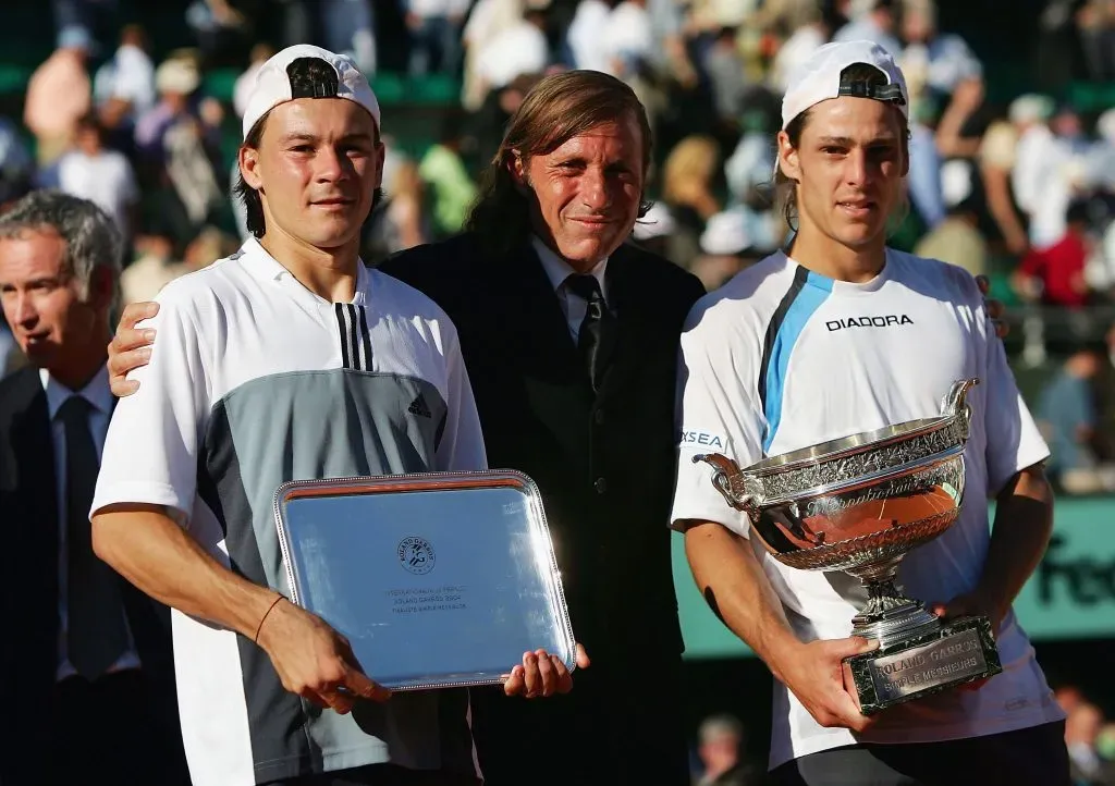 Coria, Vilas y Gaudio, tres glorias del tenis argentino. (Foto: IMAGO).