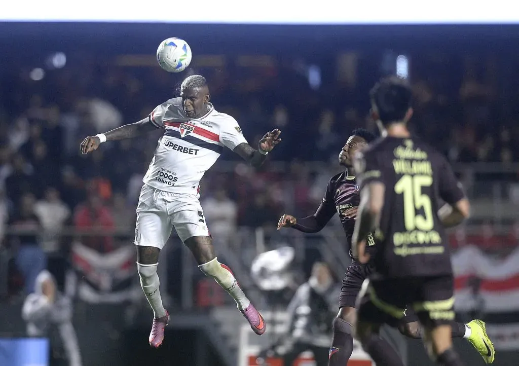 Arboleda em ação pelo São Paulo. Foto: Alan Morici/AGIF