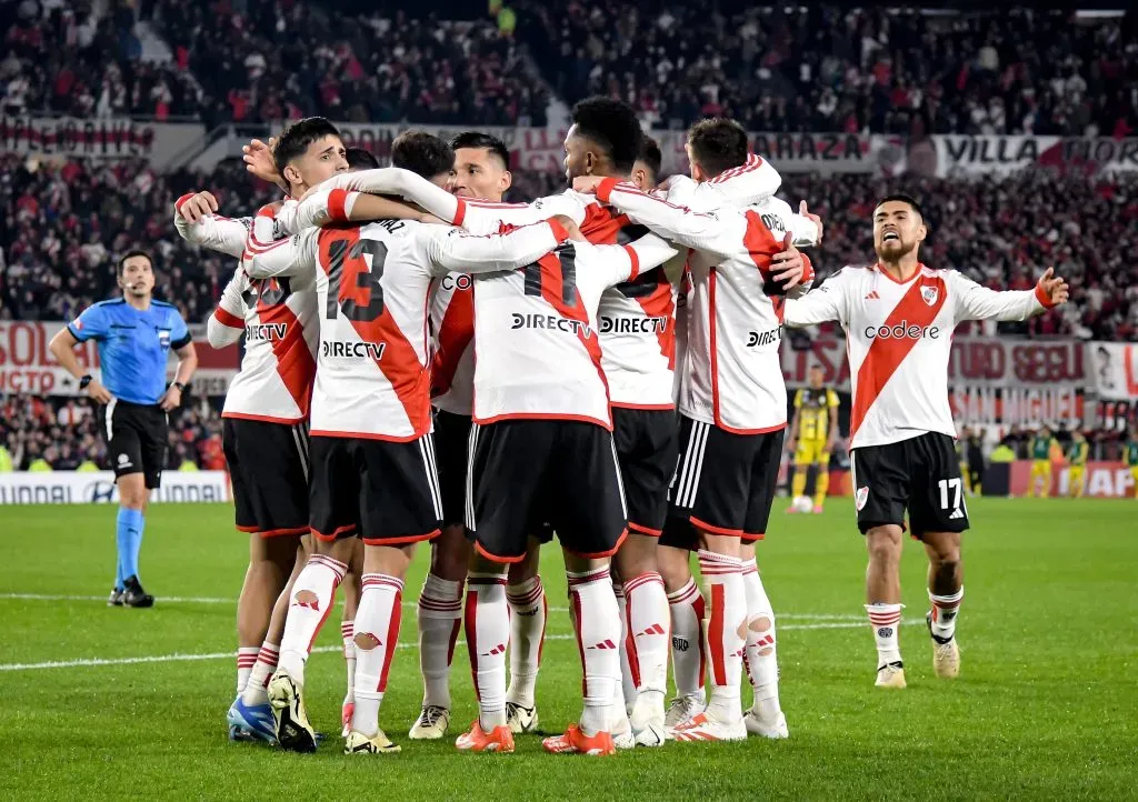 River, el mejor equipo de la fase de grupos de la Copa Libertadores 2024. Foto: Getty.