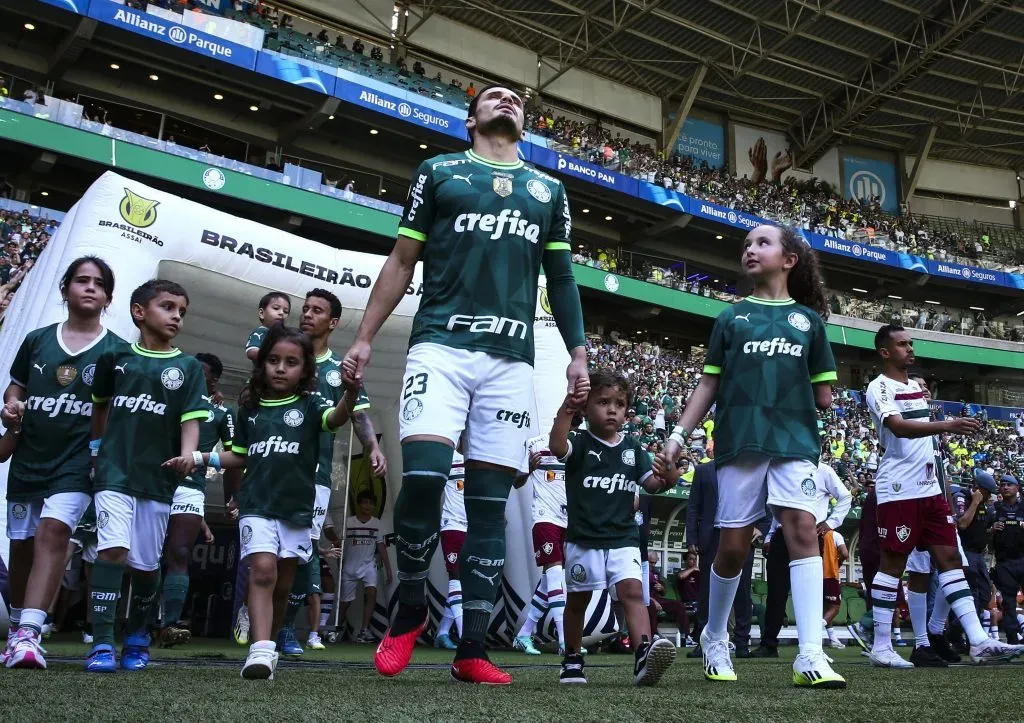 São Paulo supera o Palmeiras. (Photo by Alexandre Schneider/Getty Images)