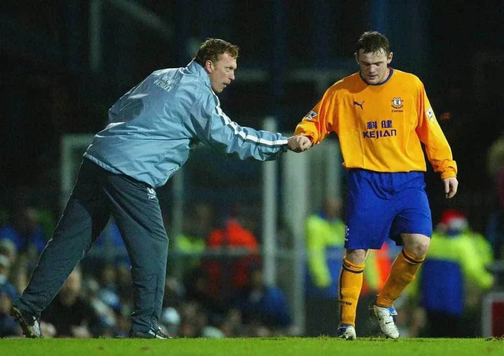 David Moyes hizo debutar a Wayne Rooney en 2002. (Getty)