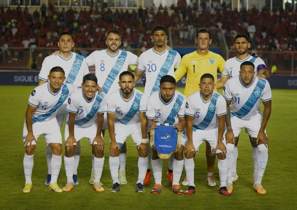 Selección de Guatemala ante Panamá en la Liga de Naciones Concacaf